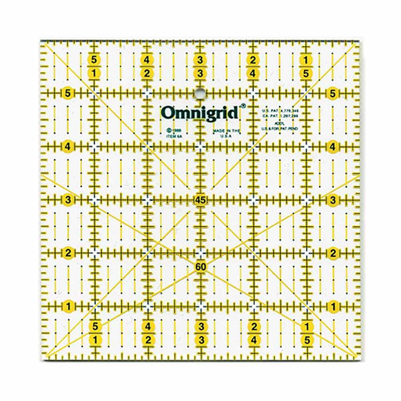 OMNIGRID Ruler - 6″ x 6″ (7914292314350)