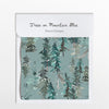 DIGITAL FILE- Watercolour Trees- Mountain Blue (7573894922478)