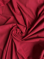 Scarlet -  Solids, BAMBOO FRENCH TERRY Knit | PER 1/2 Meter | 270 GSM (7922970853614)