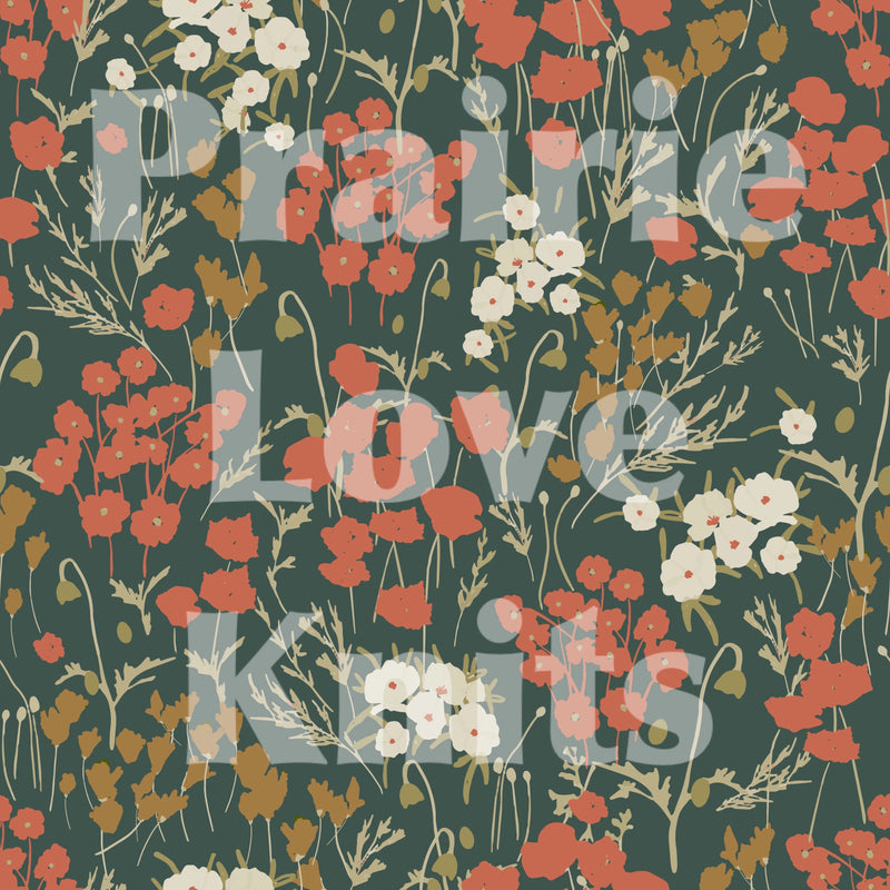 Evergreen Fields - COTTON POPLIN - by the CUT - Christmas Box Retail (7992821711086)
