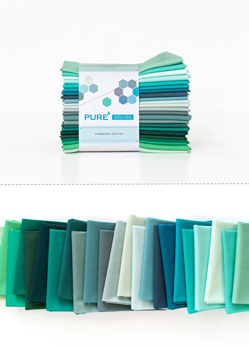 Summering, Pure Solids, Fat Quarter Bundle (7968017187054)