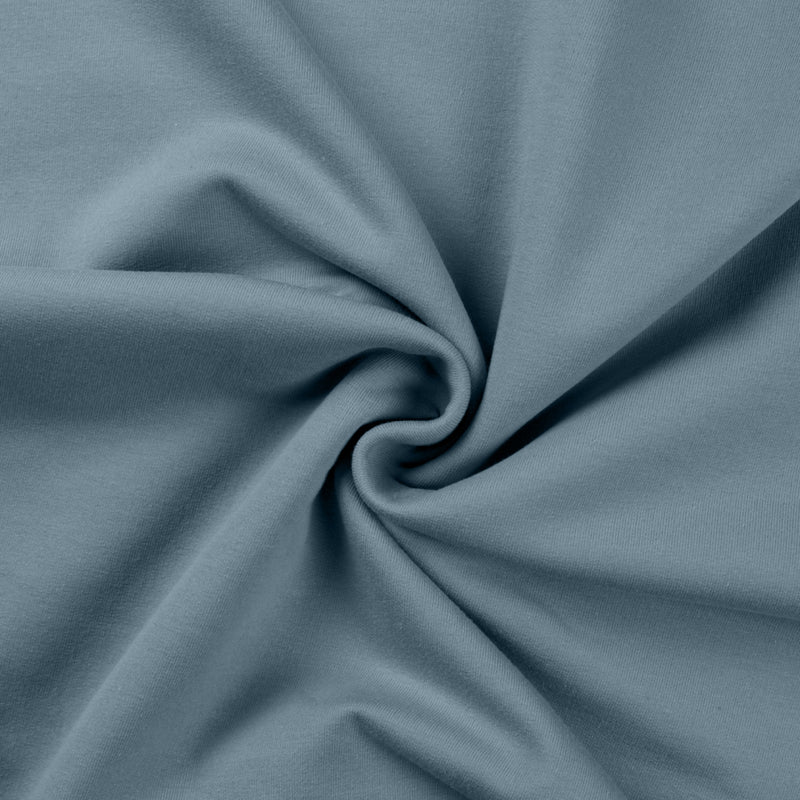 Cotton French Terry Knit Fabric, Stretchy Fabric - 12 Solid Colors