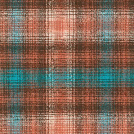 Mammoth Flannel - Mahogany -  by Robert Kaufman- by the 1/4 METER (8019960496366)