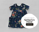 DIGITAL FILE- Spring Geo Floral (7465999991022)
