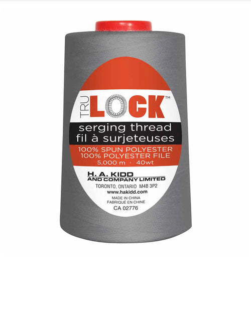 TRULOCK Serging Thread 5000m- Dark Grey (2352031367228)