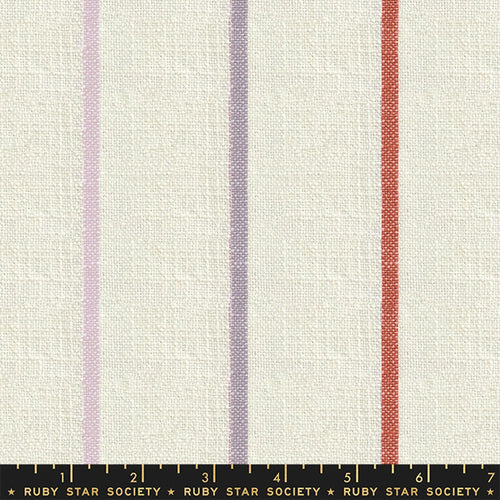 Chore Coat Stripe in Sunset - by the 1/4 METER (7968050151662)
