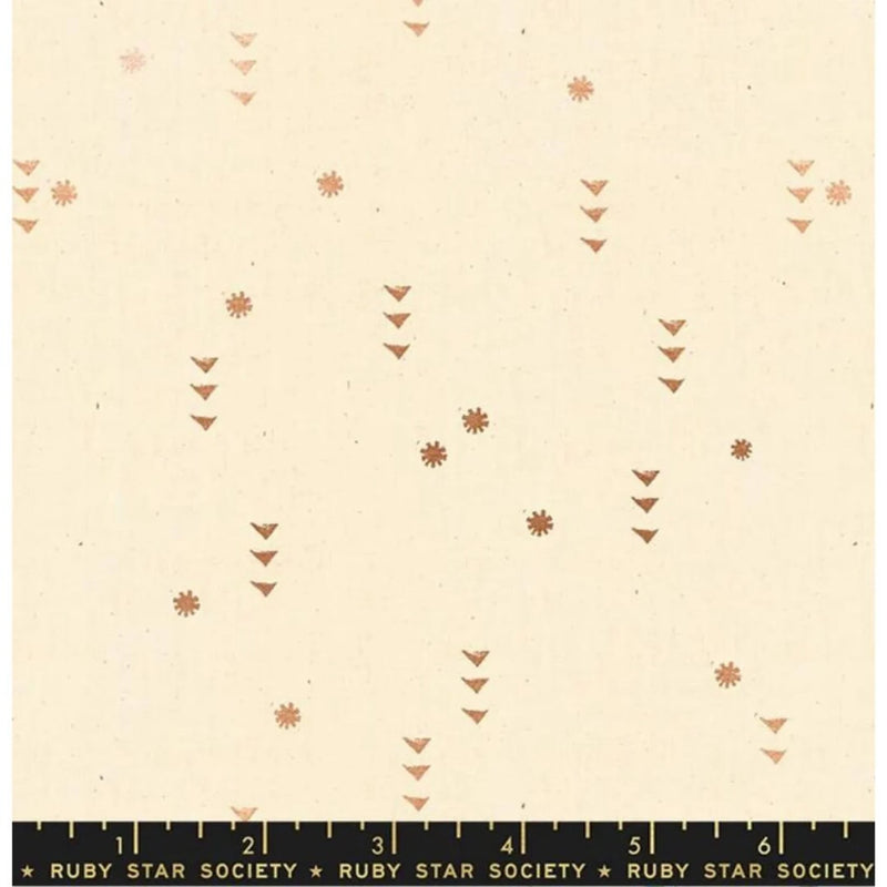 Rain in Natural Unbleached - by the 1/4 METER