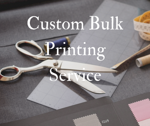 Custom Printing Fabric Service- Bulk Order- 10 metre (6322104631481)