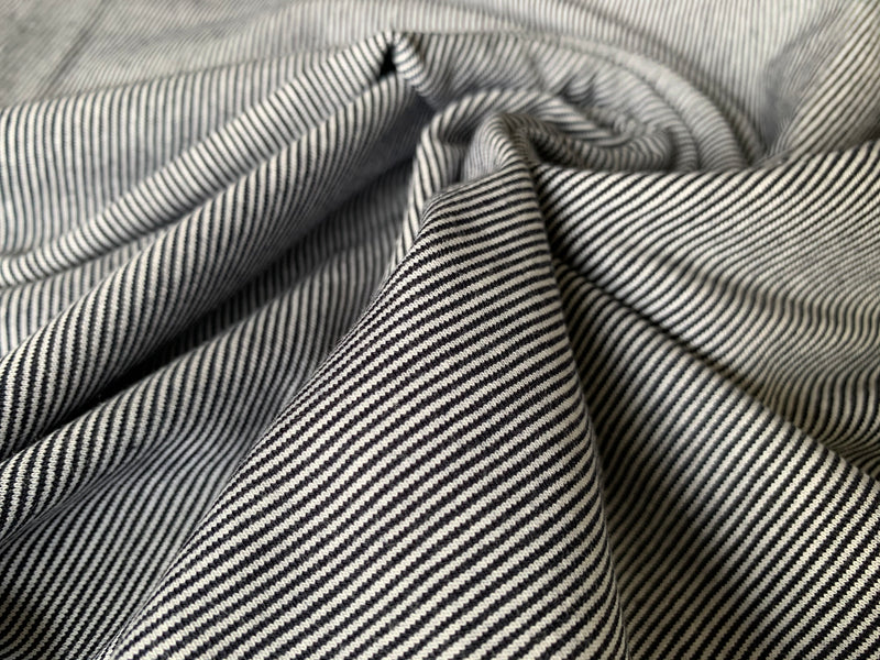 Pinstripe Jersey, by the 1/2 Meter, European knits (4658486345788)