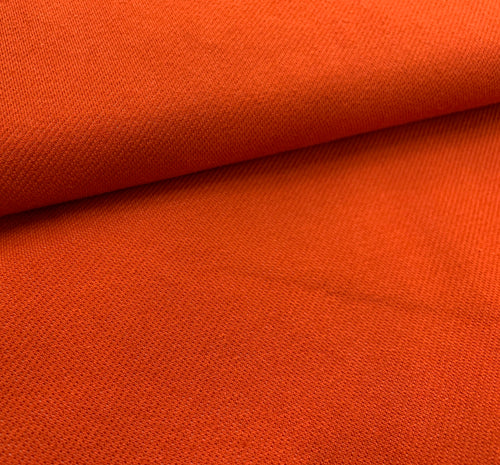Terracotta Denim Jeans Jersey, Knit Fabric by the 1/2 Meter, European knits (10475042767)