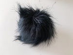 Faux Fur Pom Poms with Snaps (4115320995900)