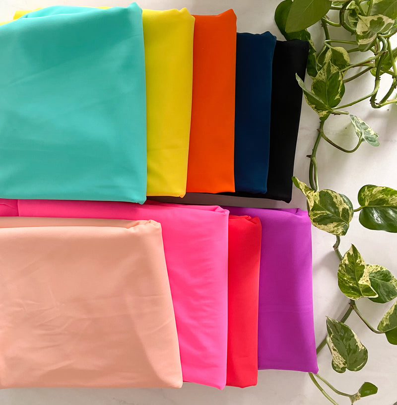 Swim Solids UPF50+ , Fabric by the 1/2 Meter (7587333800174)