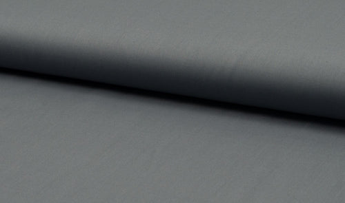 Dark Grey, Woven Cotton Poplin- Solids by the 1/2 METER (4648857239612)