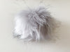 Faux Fur Pom Poms with Snaps (4115320995900)