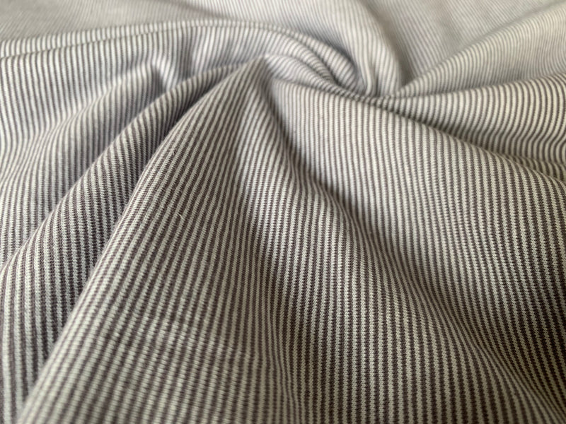 Pinstripe Jersey, by the 1/2 Meter, European knits (4658486345788)