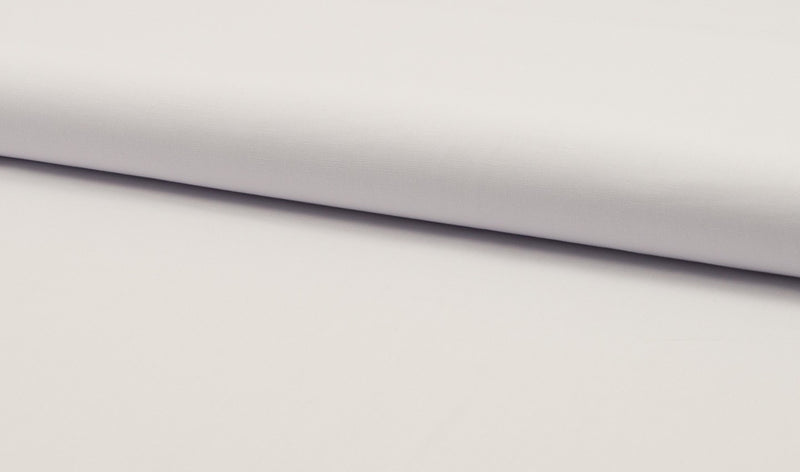 White, Woven Cotton Poplin- Solids by the 1/2 METER (6621092217017)