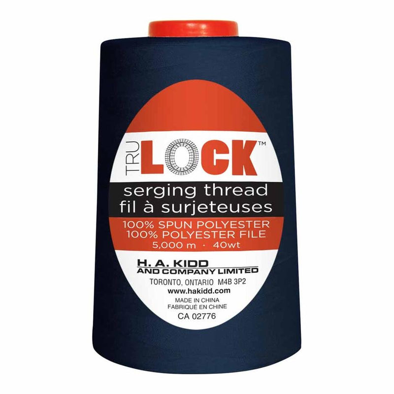 TRULOCK Serging Thread 5000m- Navy (4357143593020)