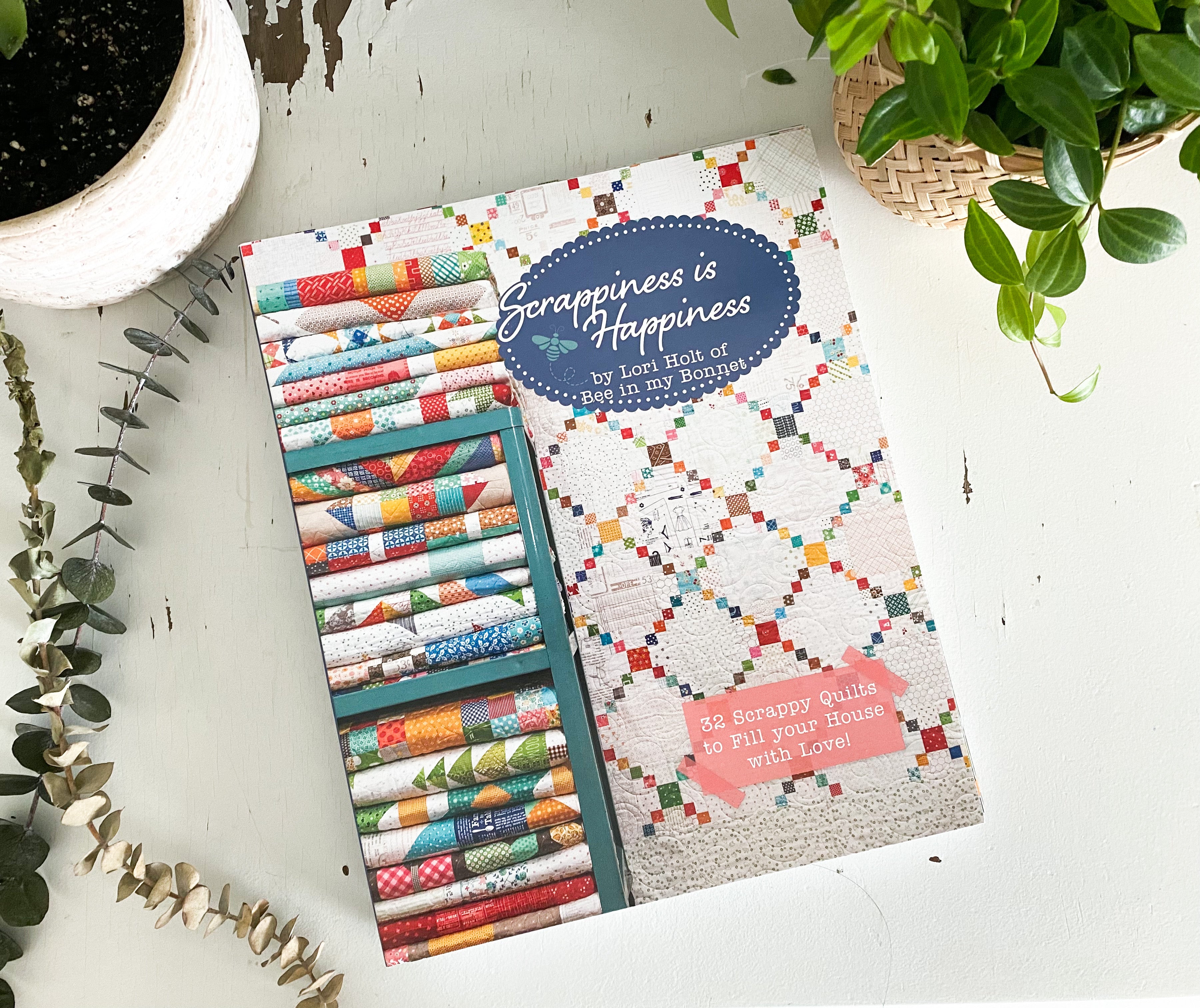 Scrappiness is Happiness Quilt Book by Lori Holt, It's Sew Emma – Prairie  Love Knits