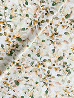 Rustic Leaves, per 1/2 meter, Digital Jersey, European knits (8001656750318)