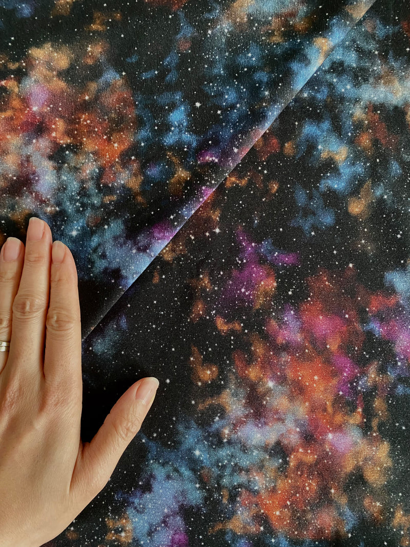 Galaxy, Mystical per 1/2 meter, Digital Jersey, European knits (8001658683630)