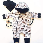 R45 PREORDER - Winter Foxscape - by the 1/2 metre (7994414629102) (8041591275758)