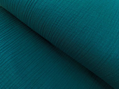 Petrol, Double Gauze |per 1/2 meter| (3719549845564)