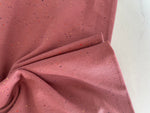 Sprinkles - Vintage Rose - Brushed Sweat | Knit Fabric by the 1/2 Meter| (7588280598766)