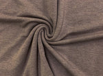 Chocolate Mix - Solids, Bamboo Cotton Stretch FLEECE | PER 1/2 Meter | 300 GSM (6852615176377)