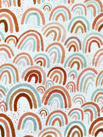 Sienna Rainbows, per 1/2 meter, Digital Jersey, European knits (7993471828206)