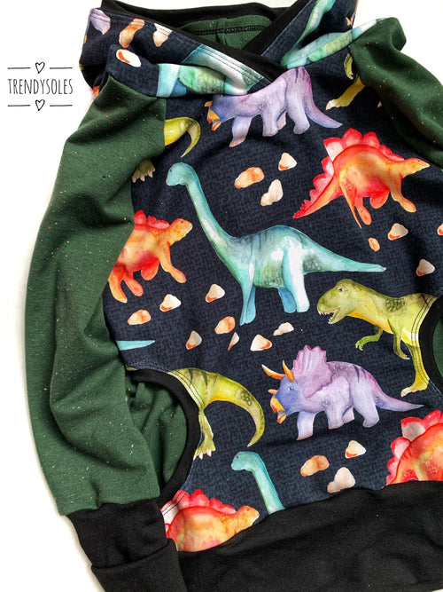 Sprinkles - Forest - Brushed Sweat | Knit Fabric by the 1/2 Meter| (2517406384188)