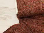 Leopard - Stone, Jersey Knit Fabric, per 1/2 meter, European knits (4573305569340)