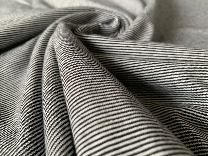 Pinstripe Jersey, by the 1/2 Meter, European knits (4658486345788)