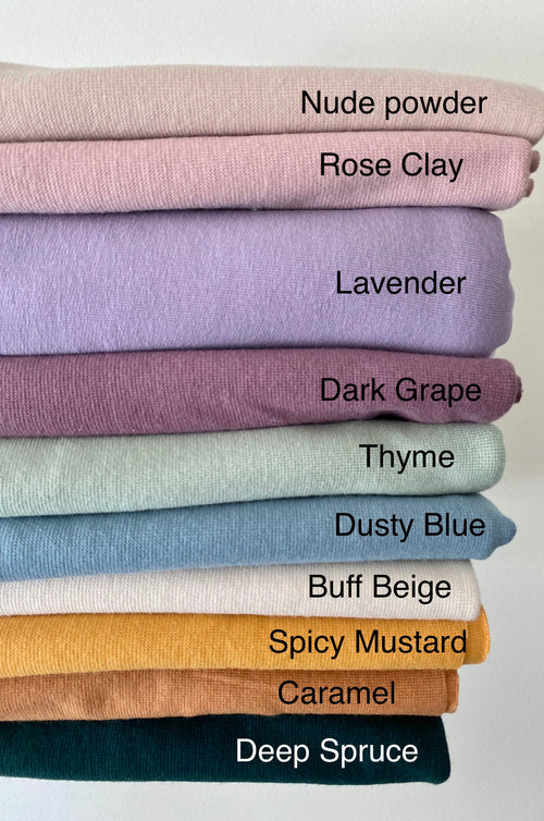 Seasonal Ribbing, Fabric by the 1/2 Meter, European knits (7595481497838)