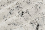Luxe Cuddle Snowy Owl, Alloy - Minky Fabric- Shannon Fabrics, by the 1/2 metre (7946559029486)