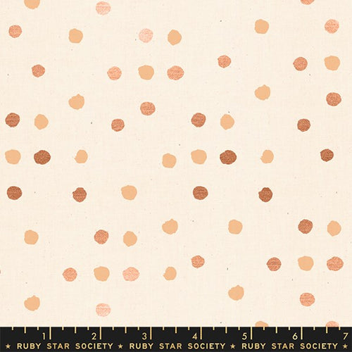 Paint Dot - Metallic Copper - by the 1/4 METER (7968048283886)