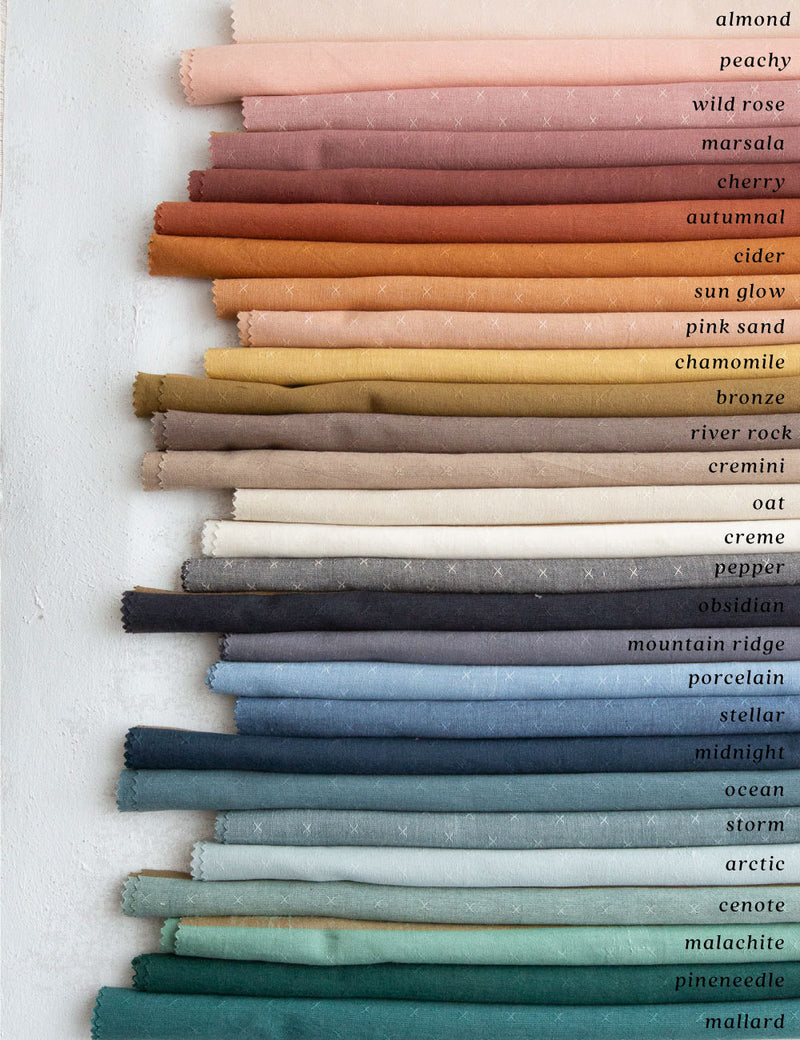 Sprout Wovens - MARSALA - by the 1/4 METER (7949052838126)